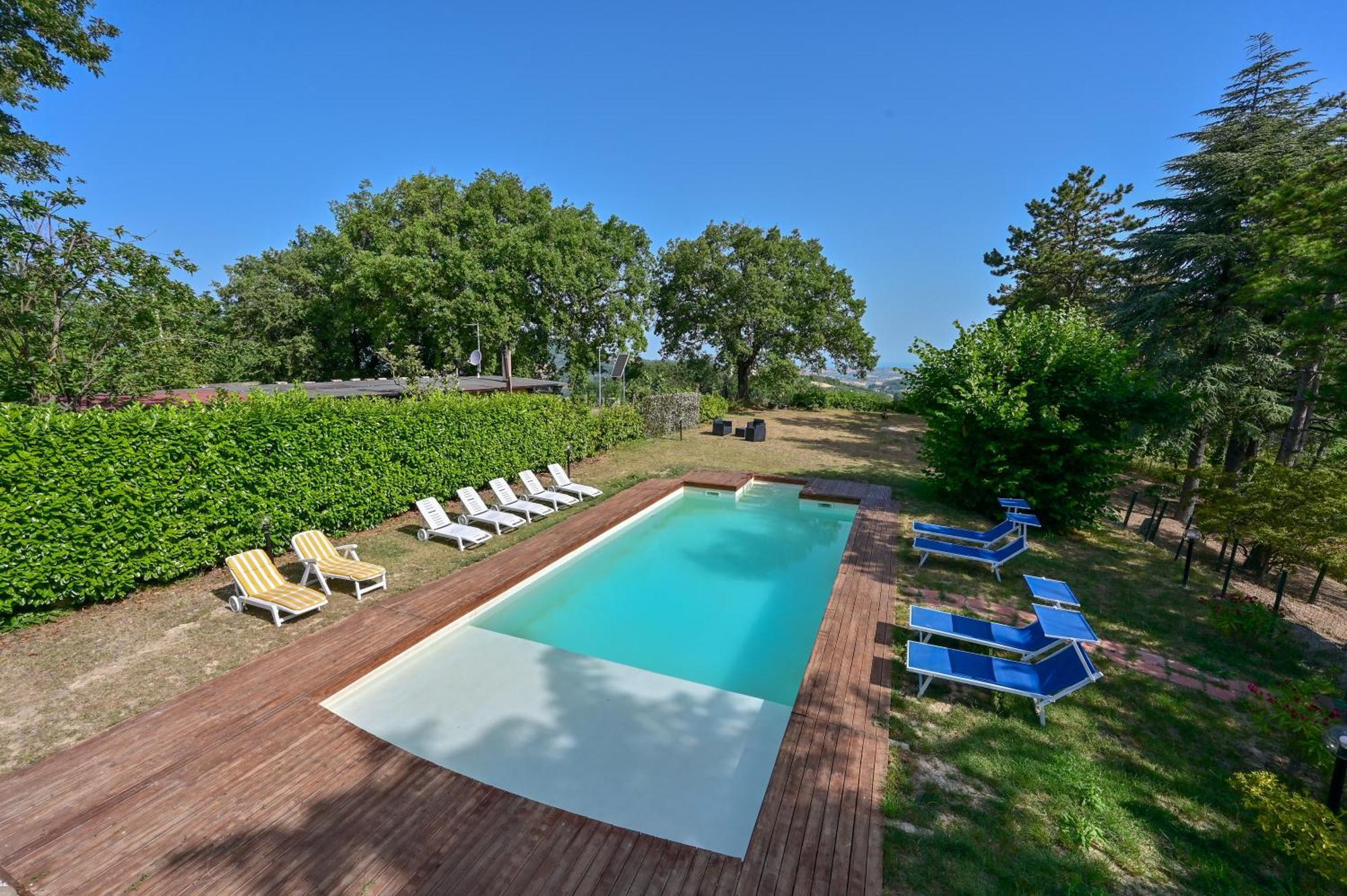 Vila Casale San Teodoro - Mondaino Rn Exteriér fotografie
