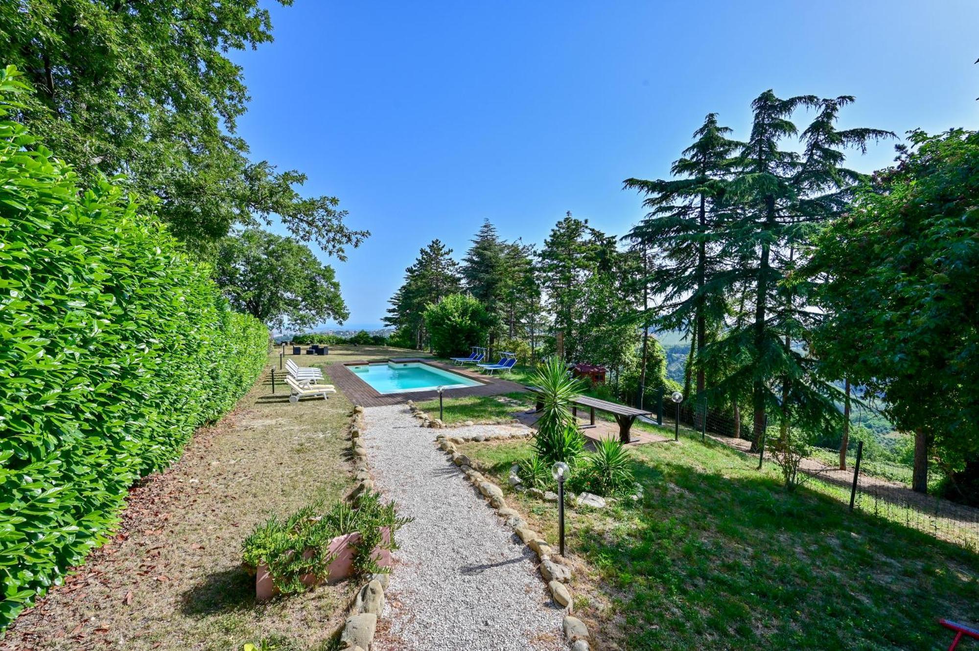 Vila Casale San Teodoro - Mondaino Rn Exteriér fotografie